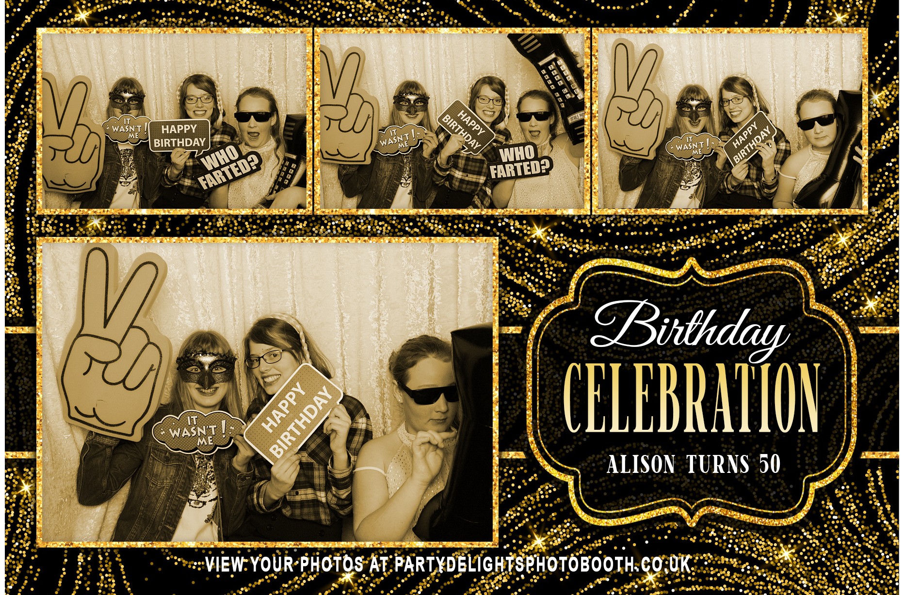 Ali’s 50th Birthday - Prints | View more photos from the event at gallery.partydelightsphotobooth.co.uk/u/PartyDelightsPhotoBooth/Ali’s-50th-Birthday-Prints